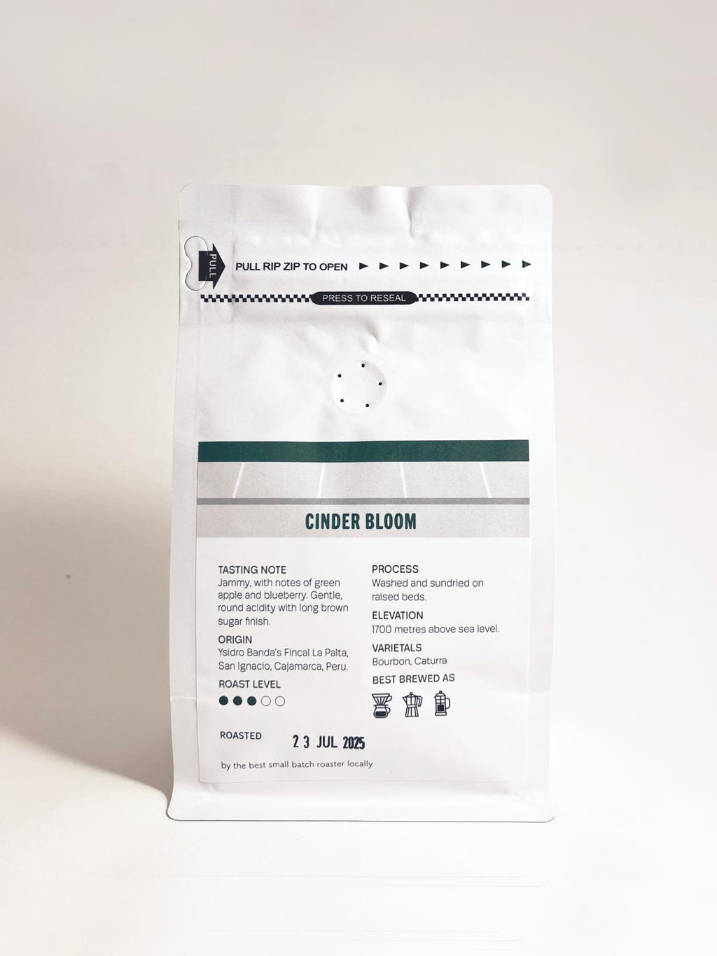 Barnaby & Boo's Cinder Bloom Coffee Beans (Single Origin)