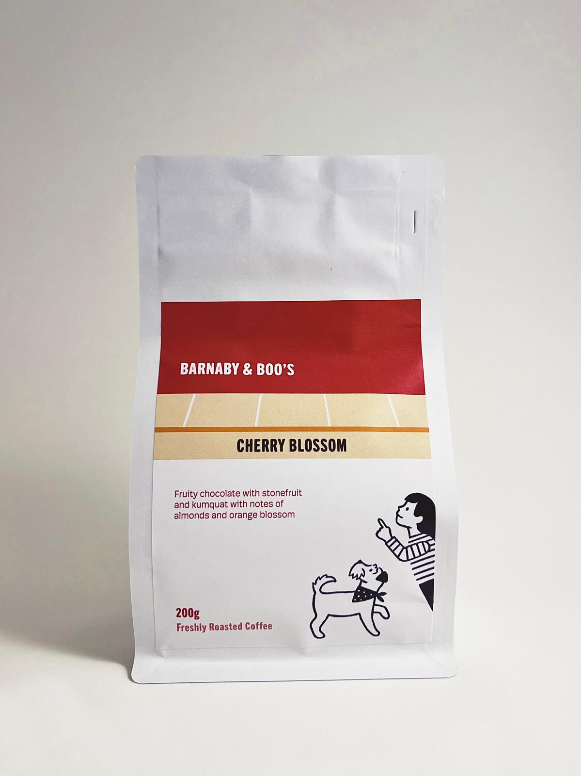 Barnaby & Boo's Cherry Blossom Coffee Beans